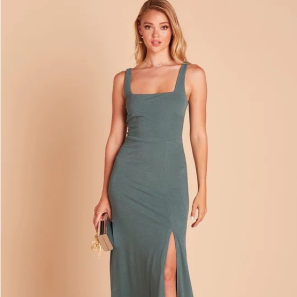 Birdy Grey ALEX CONVERTIBLE DRESS CREPE SEA GLASS - Picture 2 of 4